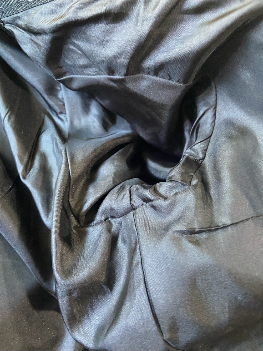 Calvin Klein Black Wool Short Peacoat - Picture 10 of 10